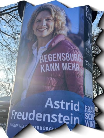 Dr. Astrid Freudenstein (CSU), Wahlplakat 2026